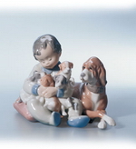 Lladro NEW PLAYMATES-5456.