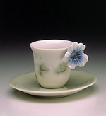 Lladro BLUE BELL CUP & SAUCER-6051.