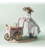 Lladro KITTY CART-6141.