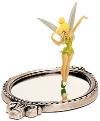 Ebony VisionsPeter Pan: Tinker Bell with Mirror Pauses to Reflect (Animator Choice) by WDCC