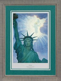 Ebony VisionsLiberty Framed Print - Limited Edition by Thomas Blackshear II