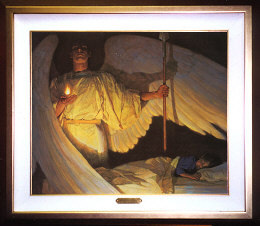 Ebony VisionsWatchers in the Night Lmited Edition Print (Framed) by Thomas Blackshear II