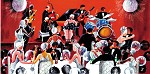 Annie Lee&nbsp;The Party Canvas Giclee