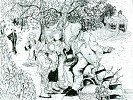 Blackville No 42 Canvas Giclee by Annie Lee