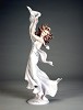 Girl With Calla Lily Candleholder-Right by Armani