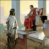Brian Jekel_Jesus Before Pilate Unframed Canvas