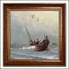 Brian Jekel_Miracle of the Fisherman Framed Canvas