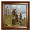 Brian Jekel_Feeding of the Thousands  Framed Canvas