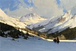 Though The Road May Be Long By Bill Anton Giclee On Canvas  Signed & Numbered by Bill Anton