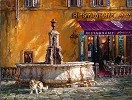 Town Square Tuscany Artist Proof by Cao Yong