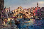 Ponte Di Rialto, Venice Artist Proof by Cao Yong