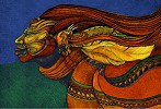 African Adorned Limited Edition Remarque by Charles Bibbs
