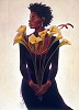 Lillies From Charles Limited Edition Canvas Giclee by Charles Bibbs