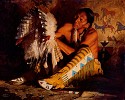 Red Feathers By David Mann Giclee On Paper  Artist Proof by David Mann