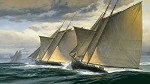 Don Demers_End of Day One - The Great Transatlantic Race, 1866, MASTERWORK CANVAS