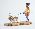Penny And Pork Chop by Ebony Visions