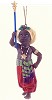 Thomas Blackshear Ebony Visions&nbsp;Little Major Ornament
