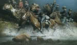 Frank McCarthy&nbsp;WITH PISTOLS DRAWN, LIMITED EDITION PRINT