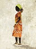 Girl Walking by Gamboa