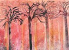 Red Forest IIi by Gamboa