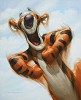High Bouncin Tigger Giclee On Canvas by Greg McCullough