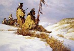 Howard Terpning SIGNALS IN THE WIND, LIMITED EDITION PRINT