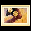 Ebony Visions&nbsp;Ebony Visions Print Lithograph Unframed