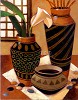 Still Life With African Bowl Giclee by Keith Mallett
