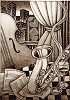 Stompin At The Savoy Artist Proof by Keith Mallett