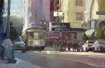 Ken Auster&nbsp;Other Side of the Tracks, MASTERWORK CANVAS EDITION