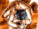 Give Me Strength Giclee S/n 62 by Poncho