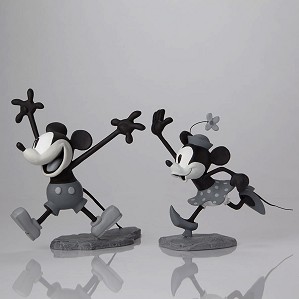 Walt Disney Archives-Mickey and Minnie B/W Maquettes -4051312