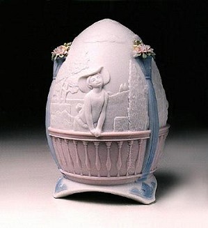 Lladro Garden Stroll-1998 Ltd egg-16590M