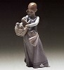Little Dogs On Hip  1974-96 by Lladro