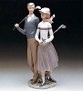 Golfing Couple by Lladro