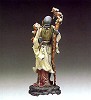 Chinese Farmer With Staff 1977-85 by Lladro