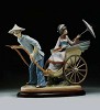 A Rickshaw Ride by Lladro