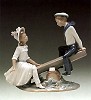 Seesaw 1974-78 by Lladro