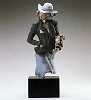 Goyescas Dog Pose 1989-93 by Lladro