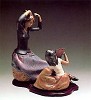Tying The Ribbon 1980-85 by Lladro