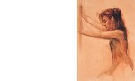 Mark Spain_Muse I Giclee paper Giclee paper Framed