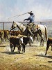 In The Texas Dust By Martin Grelle Giclee On Canvas  Signed & Numbered by Martin Grelle