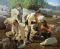 Sutter�s Gold 1850 Limited Edition Canvas by Mian Situ
