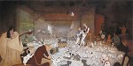 Quiet On The Set Hand Embellished Gicl�e On Canvas by Mike Kupka