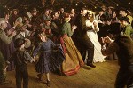 The First Dance 1884 Americana Limited Edition Canvas by Morgan Westling