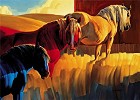 Primary Colors By Nancy Glazier Serigraph  Signed & Numbered by Nancy Glazier