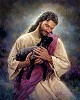 The Lamb Of God Studio Canvas Gicl�e by Nathan Greene
