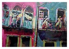 Brazilian Heartprints Serigraph by Paul Goodnight
