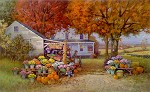 Aunt Martha�s Autumn Heirloom Limited Edition Print by Paul Landry