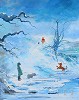 Winter In The 100 Acre Wood Winnie The Pooh by Peter / Harrison Ellenshaw
